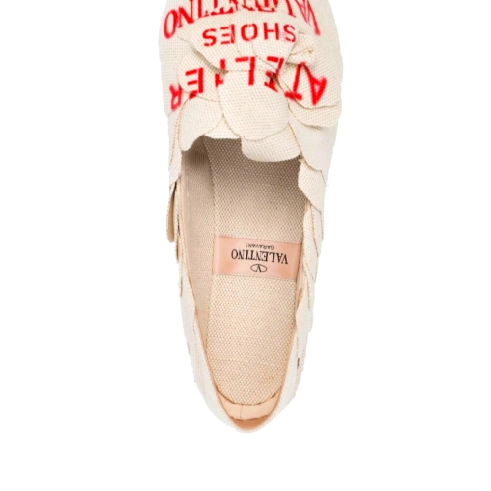 $980 NWB Valentino Garavani Atelier rose edition 03  espadrilles Sz 40